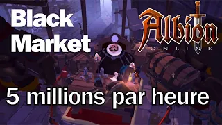 Gagner de l'Argent Facilement sur Albion Online - Marché noir / Black Market - Débutant [FR]