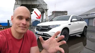 First Drive in an All Electric Mercedes – Whats Under The  Hood?!