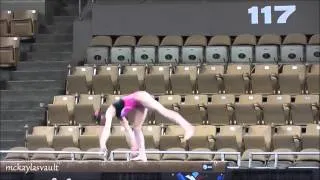 American Cup Podium Training Katelyn, Simone, and Kyla