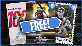 How To Get FOUR FREE 99 OVRS! Earn FAST XP In The Field Of Dreams Program NOW