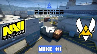 1/2 ФИНАЛ. NAVI vs VITALITY. MAP-1 NUKE. BLAST PREMIER FALL 2020 FINALS