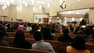 Pinoy carols during simbang gabi here in Calgary