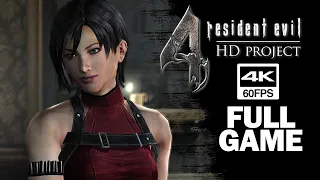 Resident Evil 4 HD Project Full Game Walkthrough Gameplay Longplay Complete Game (4K 60FPS) No Comm