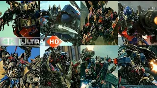 Optimus Prime - Best Fight Scenes 2007 To 2017 4k.