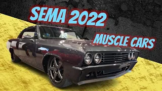 SEMA Show 2022 Muscle Cars