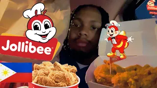 TRYING JOLLIBEE FOR THE FIRST TIME IN PHILADELPHIA (MY CAR RAN OUT OF GAS 😡😡)