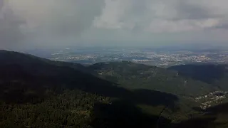 Widok na Szczyrk i okolice z Magury