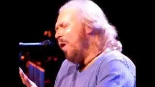 Barry Gibb performing 'Spirits Having Flown' in Philadelphia