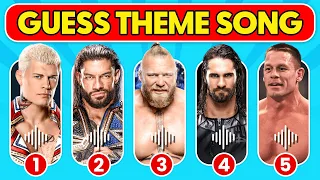 Can You Guess the WWE Superstars from Their Theme Songs? 🎤🎶🔊