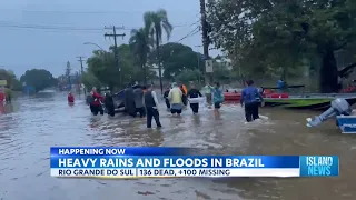 Southern Brazil Floods: 136 Dead, 100+ Missing