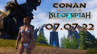 Conan Exiles: Isle of Siptah - Зачистка подземелий - Кооператив - Запись стрима [#7] 18+ | PC