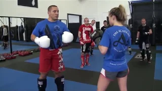 Speed Kicking Conditioning Drill - Pat Barry - Rose Namajunas