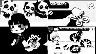 baby panda first aid trip|cartoon animation|baby's entertainment