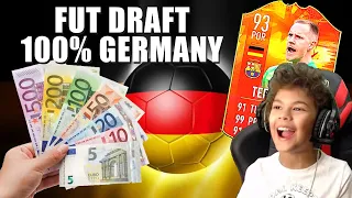 FUT DRAFT 100% GERMANIA e BUNDESLIGA | GUADAGNI SOLDI OGNI CALCIATORE TEDESCO E OGNI GOL