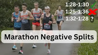 Negative Split Strategy - London Marathon & Boston Marathon Statistical Analysis