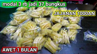 IDE BISNIS ANTI RUGI MODAL Rp.3RB JADI 37 BUNGKUS JUAL 1000AN