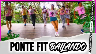 🔥1 HORA BAILE FIT INTENSO en CASA #132. Quema calorías en casa -Intense Zumba Class-Natalia Vanq