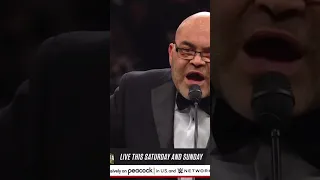 Konnan ROASTED Dominik Mysterio during Rey Mysterio’s Induction😳 #wwe #shorts #wwehof #reymysterio