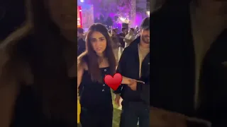 Ushna Shah and Feroz Khan spotted at Concert😍🔥 #shorts #ushnashah #ferozkhan