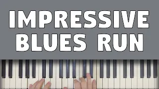 Learn This Impressive Blues Run (Easy To Play)
