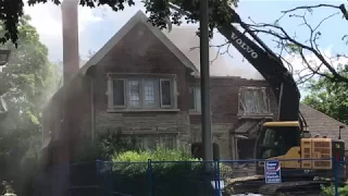 MULTI MILLION DOLLAR HOUSE DEMOLISHED