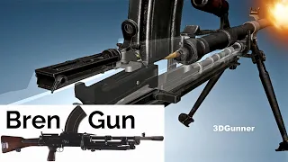 3D Animation & Facts: How a Bren Gun works