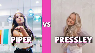 Piper Rockelle Vs Pressley Hosbach TikTok Dance Battle