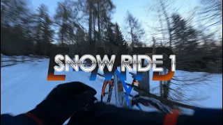 E-MTB Snow Ride 1  | Cube Stereo Hybrid 140 | 4K 60fps