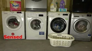 Wash Race No.333 - Hoover vs Indesit Vs whirlpool Vs Beko / cotton 60'c