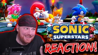 4-player SONIC!!! - Sonic Superstars - Krimson KB Reacts