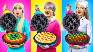 Desafío de Cocina Yo vs Abuela | Trucos Secretos en la Cocina Para Cocinar Postres por RATATA BOOM