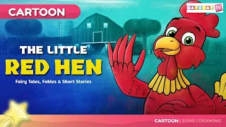 The Little Red Hen I Tale in Hindi I बच्चों की नयी हिंदी कहानियाँ | छोटी लाल मुर्गी