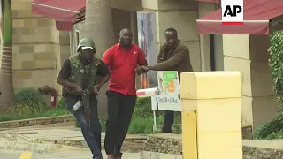 Troops at scene of Kenya hotel attack