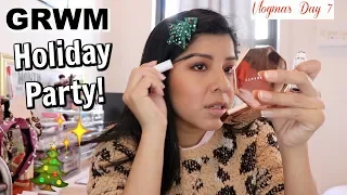 GRWM for a Holiday Party! | Vlogmas Day 7