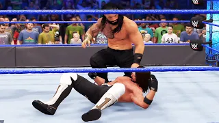 WWE 2K22 - AJ Styles vs Roman Reigns - Gameplay (PS5 UHD) [4K60FPS]