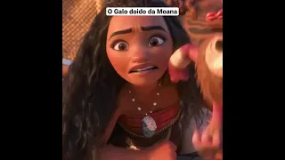 O GALO DOIDO DA MOANA - MOANA DA ZUEIRA 2 #shorts