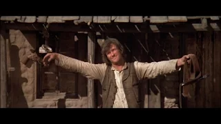 Kris Kristofferson, Charles Martin Smith in: "Pat Garrett & Billy the Kid" (Peckinpah, 1973)