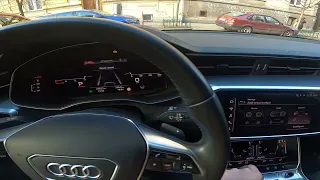 How to Find and Manage Display Settings in Audi A6 C8 ( 2018 - now ) - Adjust Radio Display