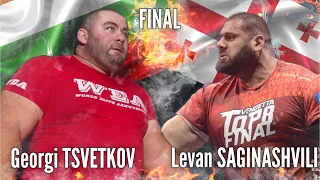 ЛЕВАН САГИНАШВИЛИ против ГЕОРГИ ЦВЕТКОВ || LEVAN SAGINASHVILI VS GEORGI TSVETKOV