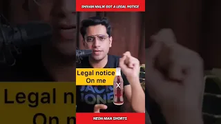 Shivam Malik got a LEGAL NOTICE due to this... | Shivam Malik Roast Podcast News Facts #shorts