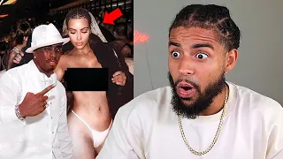 Kim Kardashian EXPOSED At Diddy's FR3AKOFF Party! REACTION!