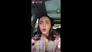 Malu Trevejo crying and ranting on Instagram live **must watch**