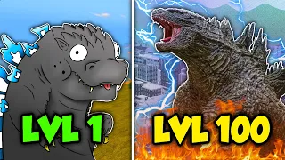 I MAXED Out My GODZILLA 2019 In Roblox!