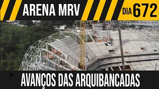 ARENA MRV | 4/4 AVANÇOS DA ARQUIBANCADA | 21/02/2022