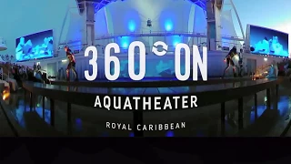 360 On Royal Caribbean: The AquaTheater Acrobat | Harmony of the Seas