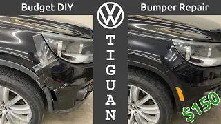 VW Tiguan Front Bumper DIY Repair, Bumper Guide and Fender Flare Replacement incl Bumper Removal