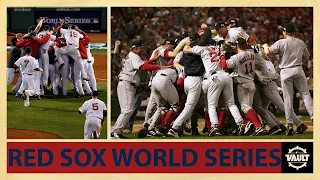 The final out of the last FOUR Red Sox WORLD SERIES CHAMPIONSHIPS!