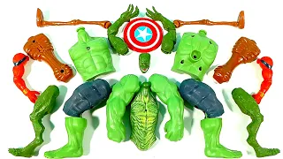 Assemble Lizard VS Siren Head VS Spiderman VS Hulk Smash Avengers Superhero Toys