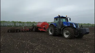 New Holland T8.435 and Horsch Maestro 24.70SX