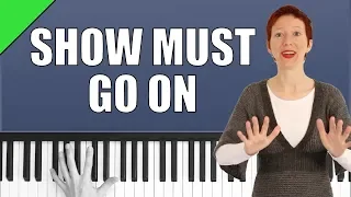 Show must go on - Queen - Piano Tutorial